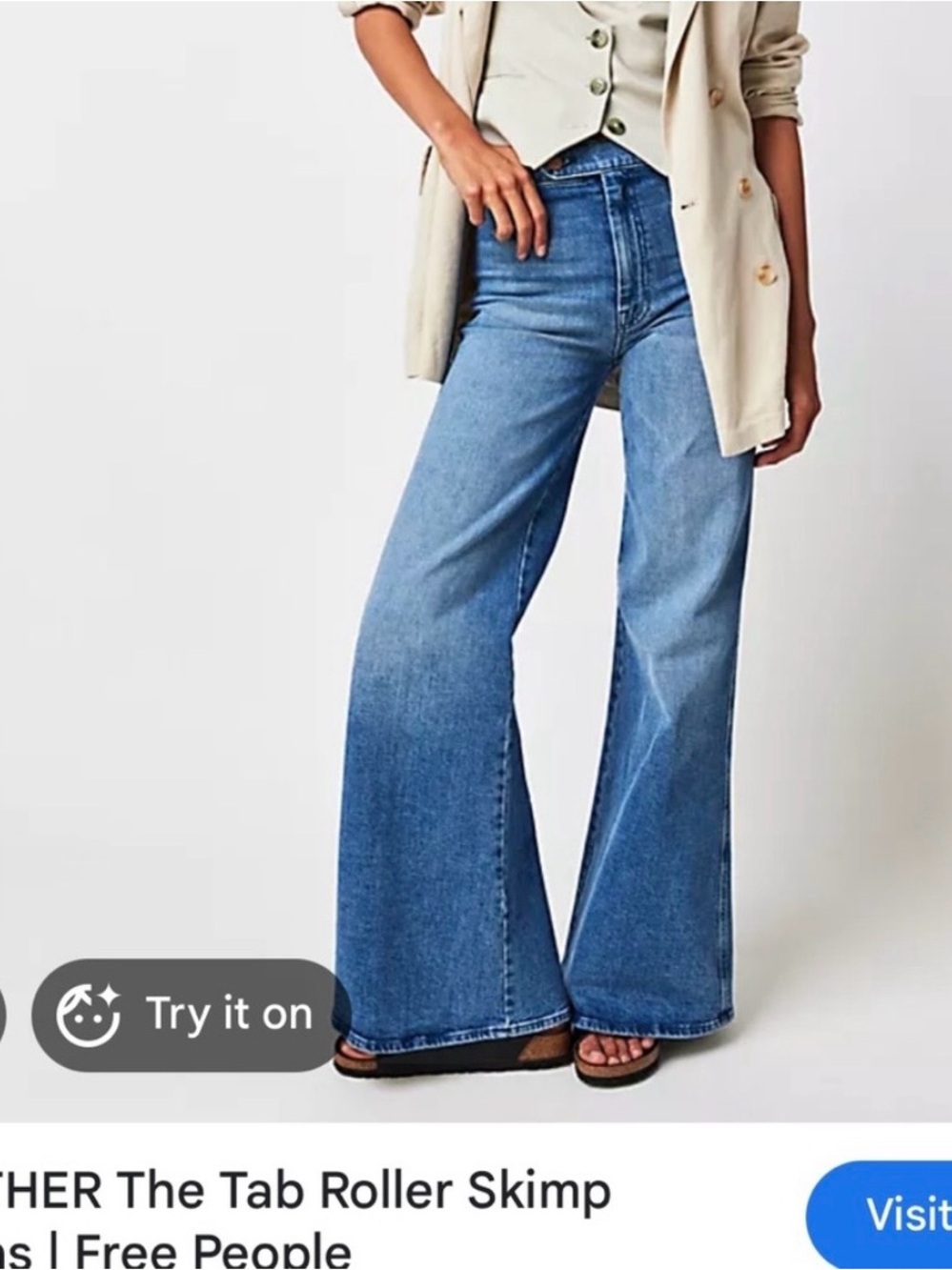 MOTHER The Tab Roller in Fight For Your Right Color Sz 27